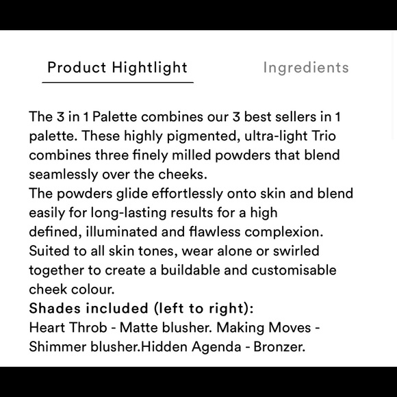 🌿PHASE ZERO BLUSH & BRONZER TRIO PALETTE - Picture 8 of 8